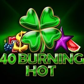 40 Burning Hot logo by Amusnet Interactive at Ringospin Casino