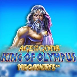 Age Of The Gods: King of Olympus Megaways logo by Origins Ringospin Casino