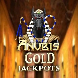 Anubis Gold Jackpots by Inspired Gaming, showcased at ringospins.com – game logo
