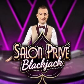 Blackjack Salon Privé by Ezugi, showcased at ringospins.com – game logo