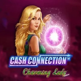 Cash Connection Charming Lady online game logo by Novomatic on ringospins.com
