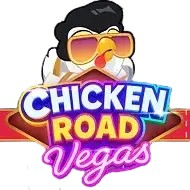 Chicken Road Vegas by InOut, showcased at ringospins.com – game logo