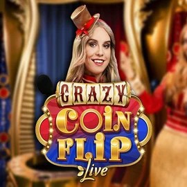 Crazy Coin Flip casino game by Evolution – featured logo at Ringospin Casino