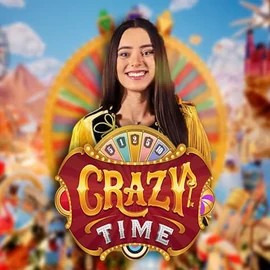 Crazy Time casino game by Evolution – featured logo at Ringospin Casino