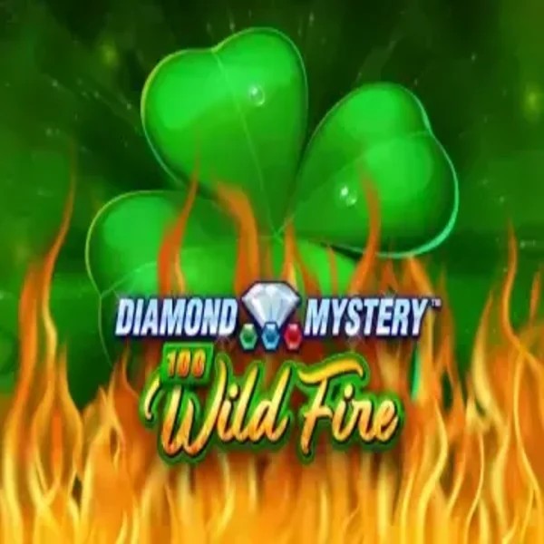 Diamond Mystery 100 Wild Fire logo by Greentube Ringospin Casino
