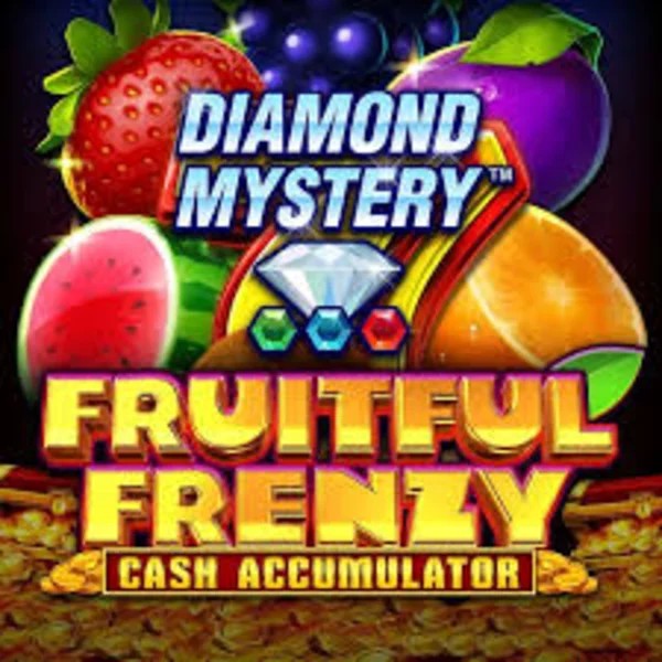 Diamond Mystery Fruitful Frenzy Cash Accumulator online game logo by Greentube on ringospins.com