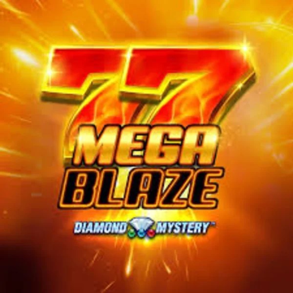 Slots logo of Diamond Mystery Mega Blaze from Greentube at Ringospin Casino