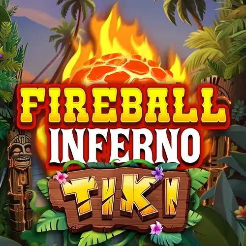 Fireball Inferno Tiki logo by NetEnt Ringospin Casino