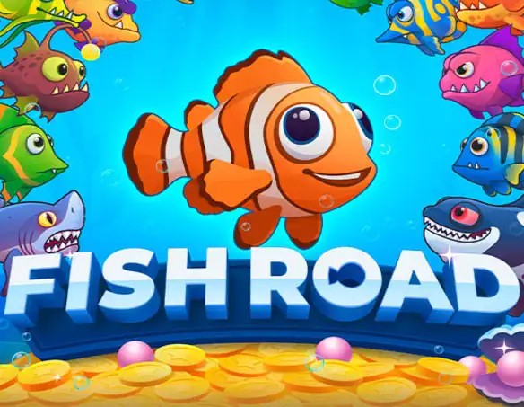 Fish Road logo by InOut at Ringospin Casino