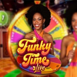 Try Funky Time slot by Evolution on ringospins.com – logo image