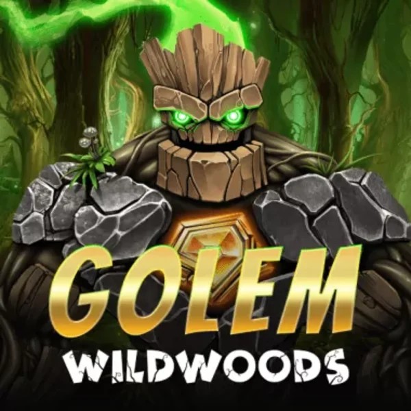 Golem Wildwoods logo by BF Games Ringospin Casino