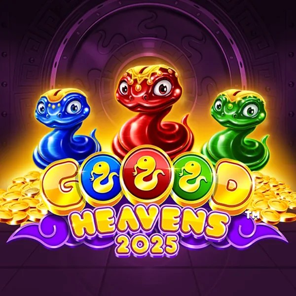 Goood Heavens logo by Rarestone Gaming Ringospin Casino
