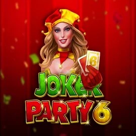 Joker Party 6 game by Greentube – logo hosted on Ringospin Casino