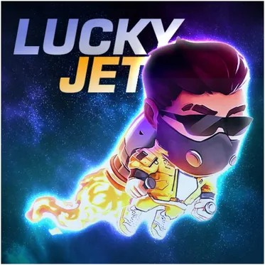 Lucky Jet online game logo by 1win Games on ringospins.com