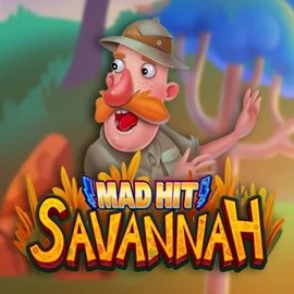 Mad Hit Savannah slot visual from RubyPlay available on ringospins.com