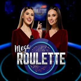 Mega Roulette slot logo by Pragmatic Play at Ringospin Casino