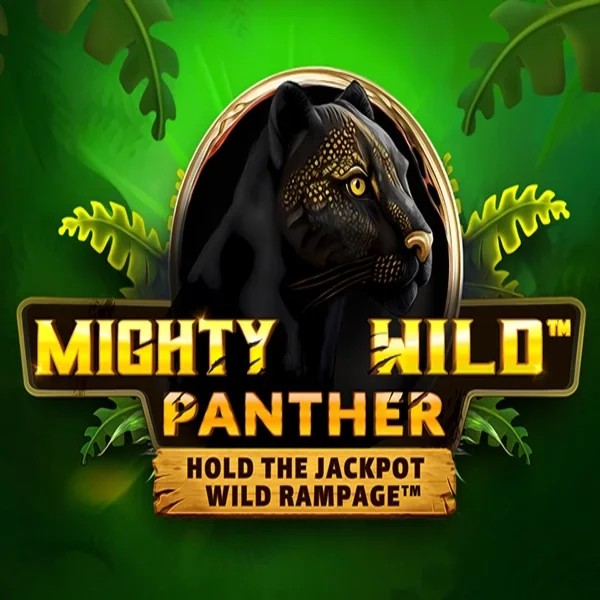 Mighty Wild Panther slot logo by Wazdan at Ringospin Casino