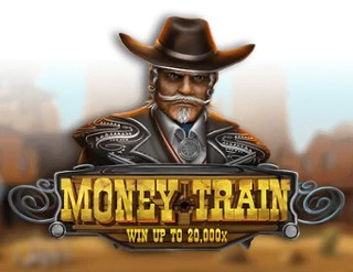 Money Train slot logo by Relax Gaming at Ringospin Casino