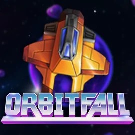 Orbitfall slot logo by ELK Studios at Ringospin Casino
