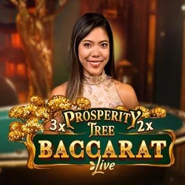 Live Casino logo of Prosperity Tree Baccarat from Evolution at Ringospin Casino