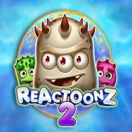 Slots logo of Reactoonz 2 from Play'n GO at Ringospin Casino