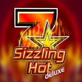 Sizzling Hot Deluxe by Novomatic, showcased at ringospins.com – game logo