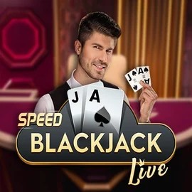 Speed Blackjack logo – Live Casino by Pragmatic Play at Ringospin Casino