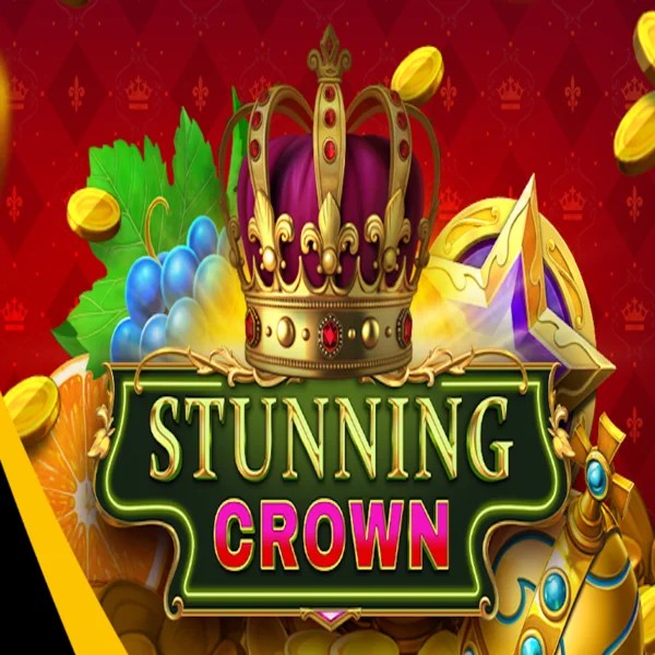 Official Slots logo: Stunning Crown by BF Games at Ringospin Casino