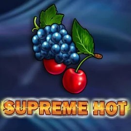 Supreme Hot slot visual from Amusnet Interactive available on ringospins.com