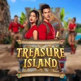 Treasure Island logo by Pragmatic Play at Ringospin Casino