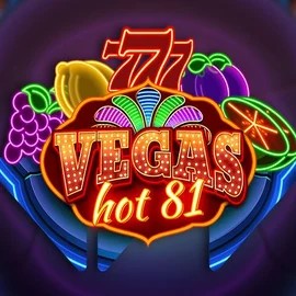 Vegas Hot 81 by Wazdan, showcased at ringospins.com – game logo